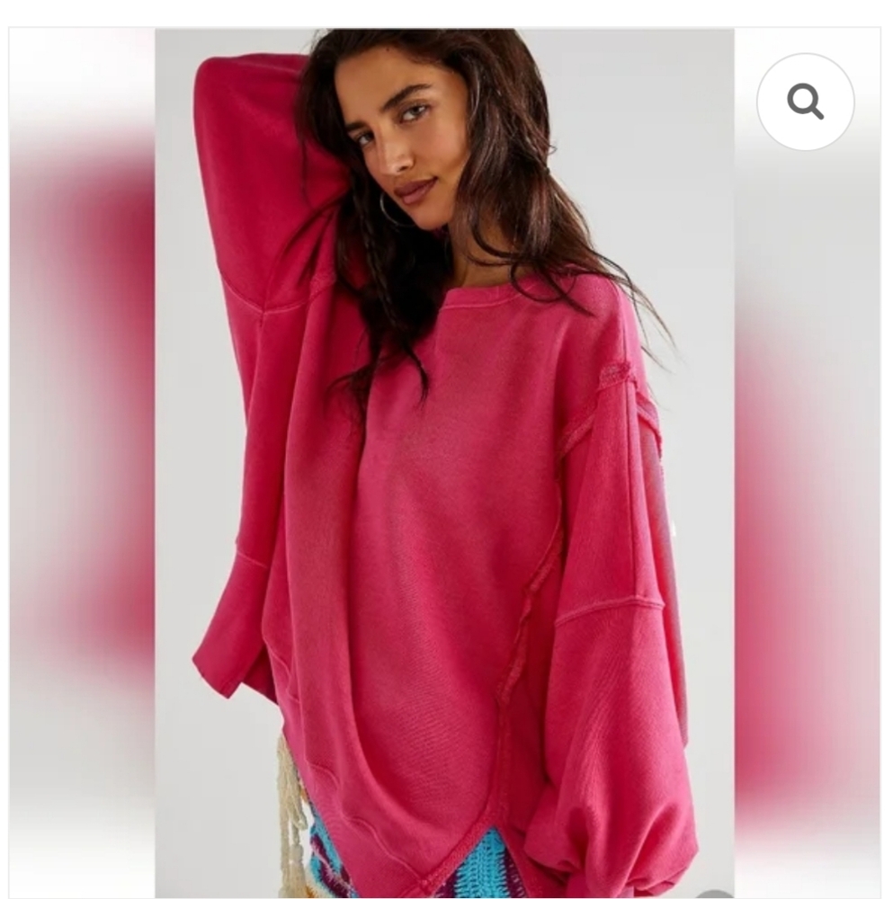 Free People We The Free Camden Sweatshirt Size XL